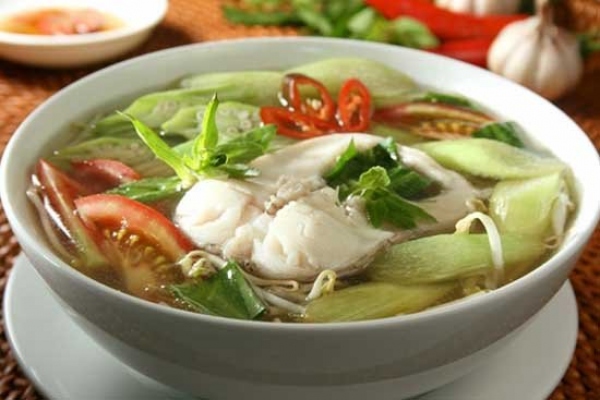 Món ăn canh cá dọc mùng đánh tan sự mệt mỏi