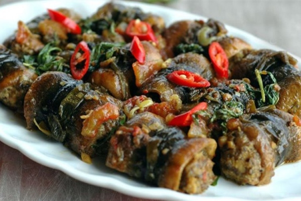 Một cuốn là say đắm với món lươn cuốn thịt rán 