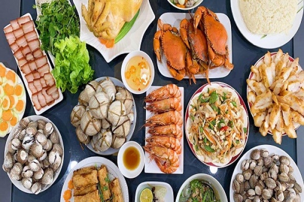Gợi ý top 2 thực đơn hải sản trong đám cỗ