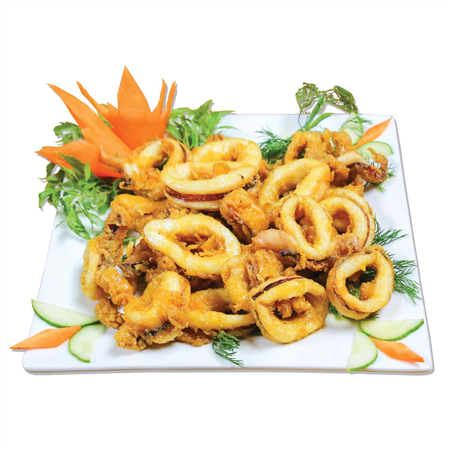 Món mực chiên bơ thơm ngon hấp dẫn